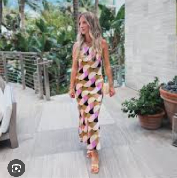 House of Harlow 1960 Dresses & Skirts - House Of Harlow 1960 Colorful Geometric Maxi Size Small
